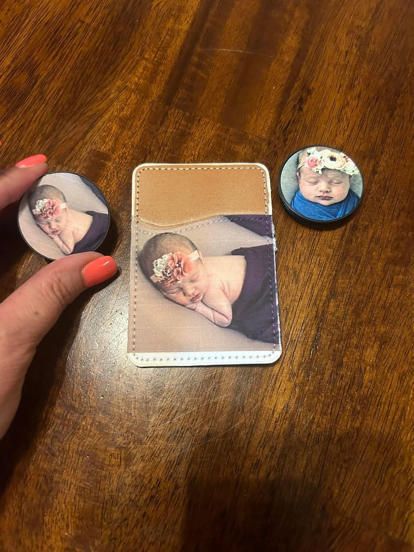 Custom Adhesive Card Holder