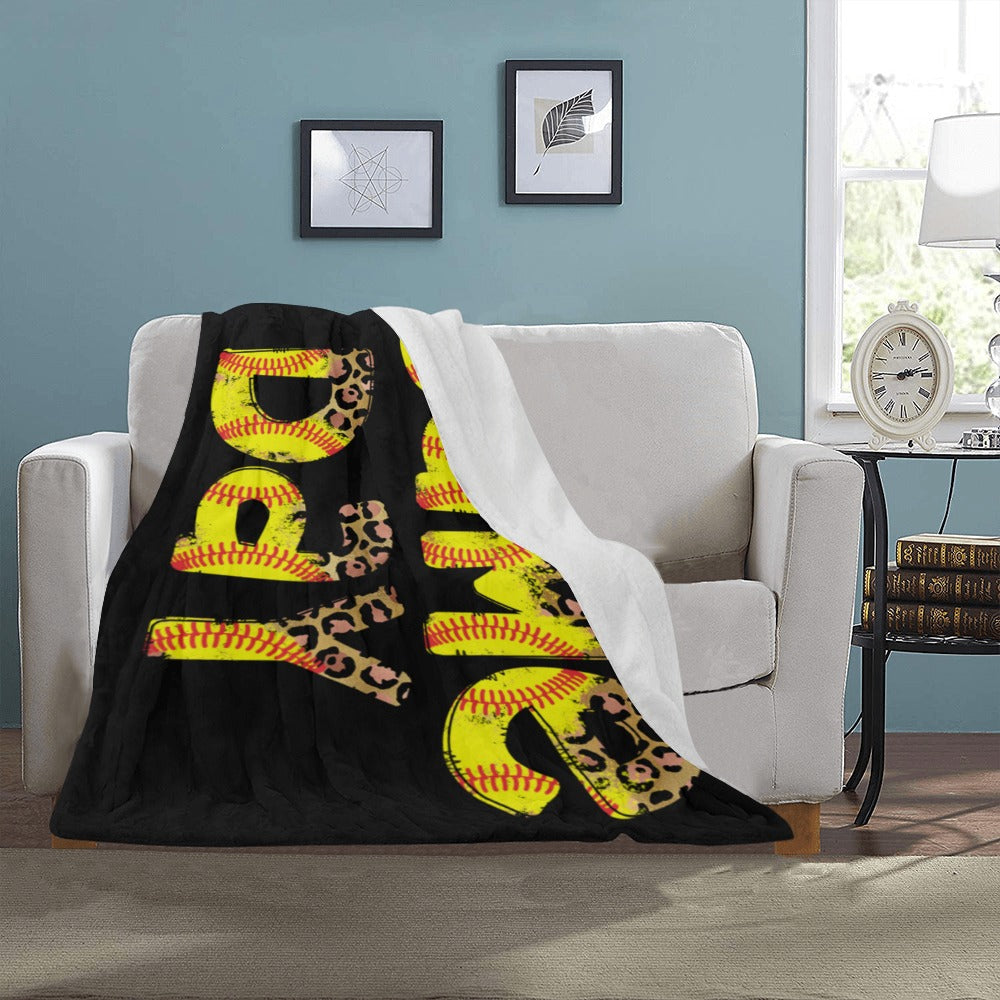 Softball Game Day Blanket