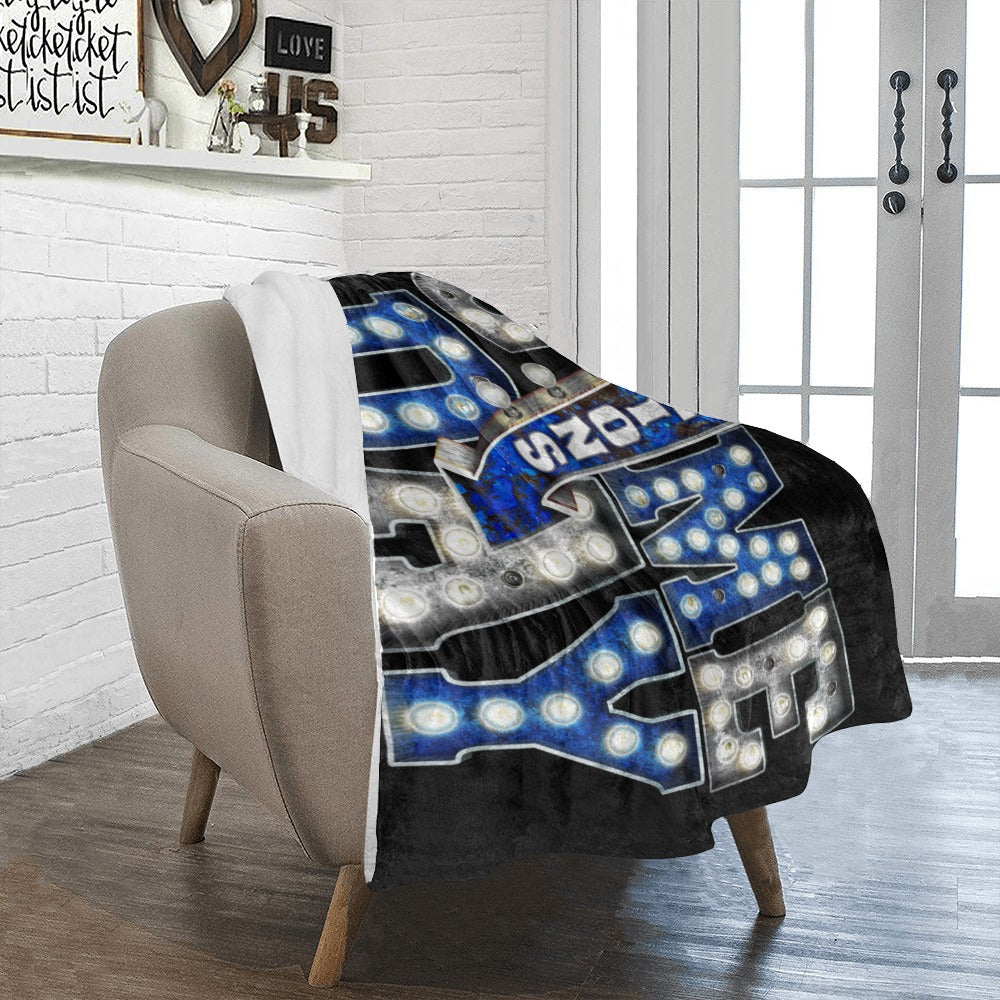 Lions Game Day Mascot Blanket