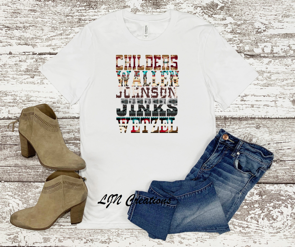 Country Favorites Tee