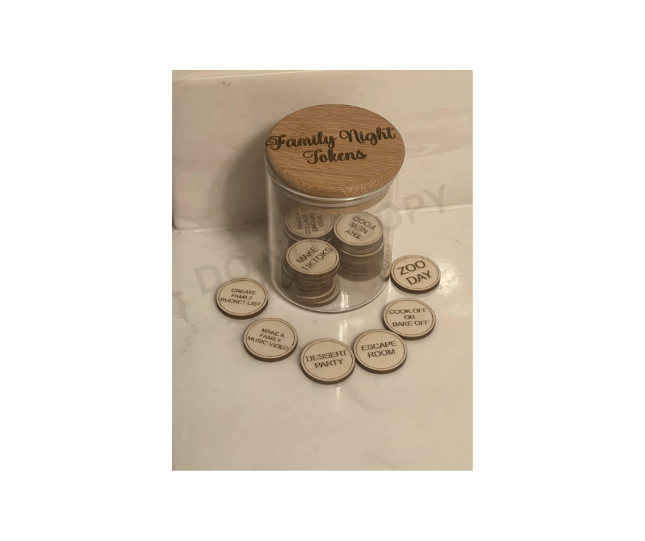 Custom Token Jar with Tokens