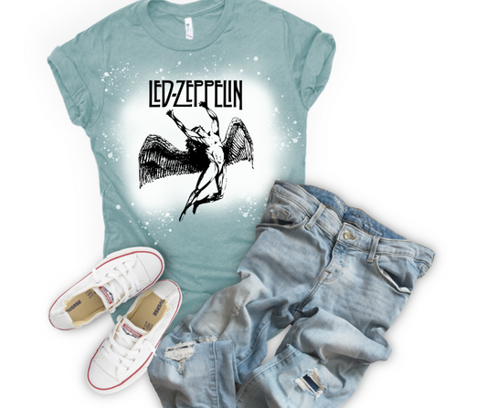 Led Zeppelin Bleached Tee