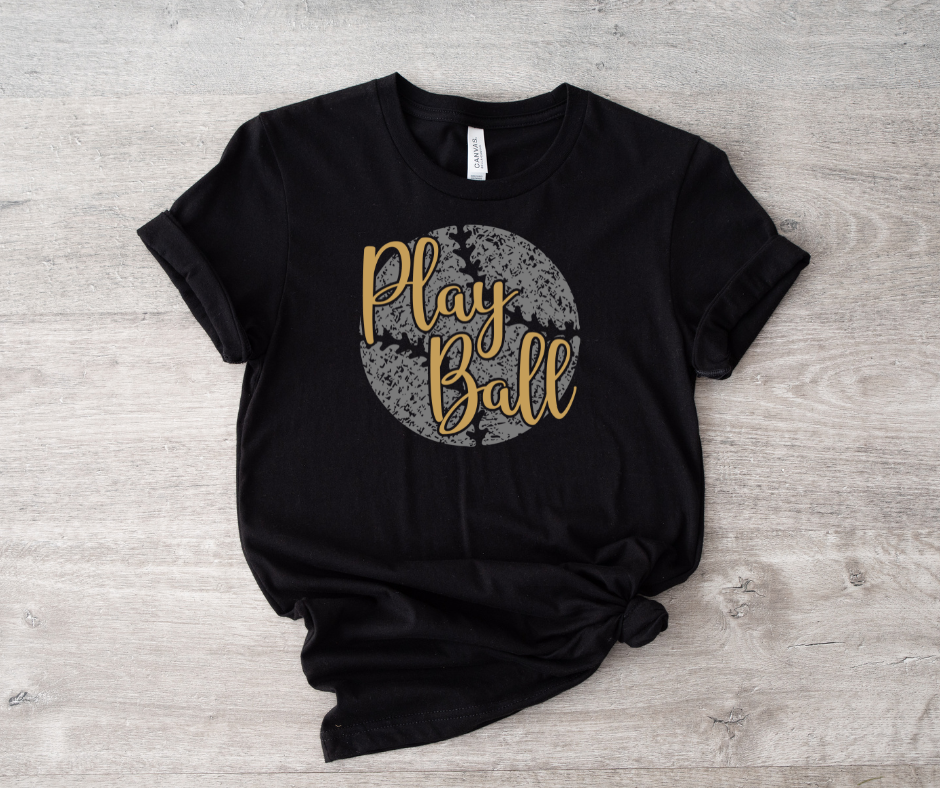 Play Ball Baseball Tee