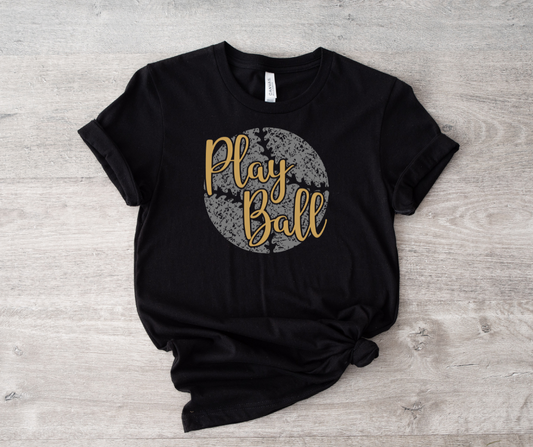 Play Ball Baseball Tee